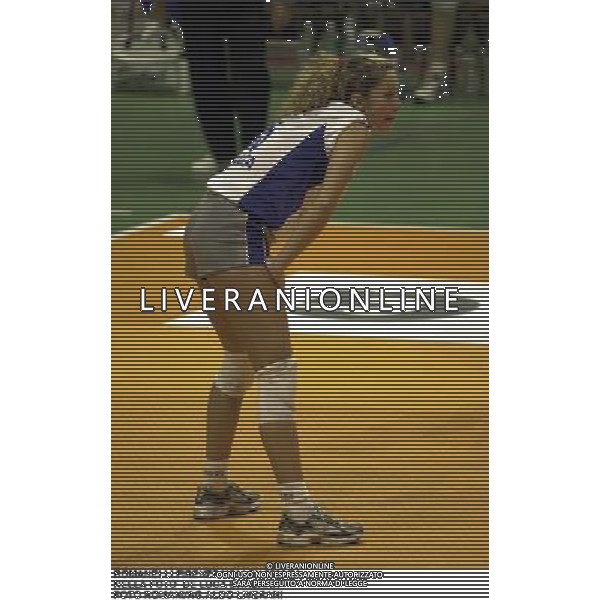ROMANELLI FIRENZE VOLLEY 2000/01 NELLA FOTO DE LUCA BARBARA FOTO ROMANI/AG.ALDO LIVERANI