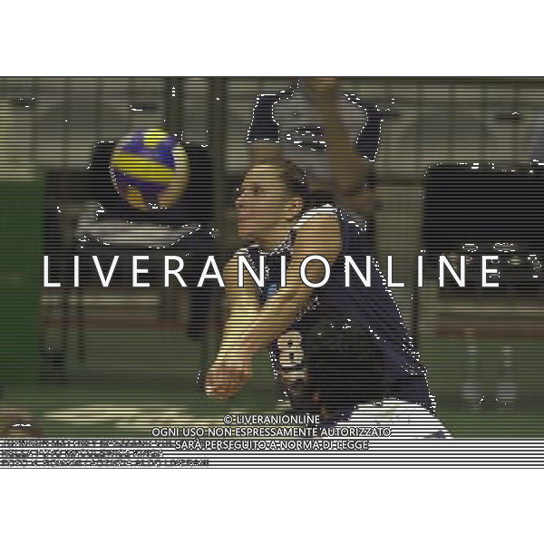 JOHNSON MATTHEY SPEZZANO VOLLEY 2000/2001 NELLA FOTO MACULEWICZ KINGA FOTO N. ROMANI / AGENZIA ALDO LIVERANI