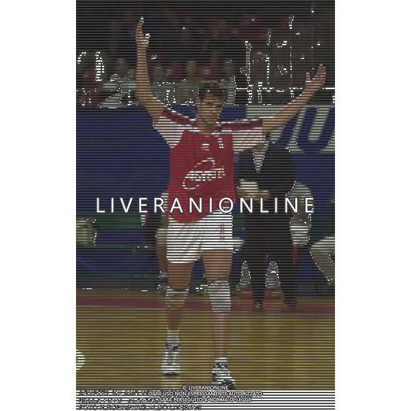 ASYSTEL MILANO VOLLEY 2000/01 NELLA FOTO ZLATANOV HRISTO FOTO N.ROMANI/AG.ALDO LIVERANI