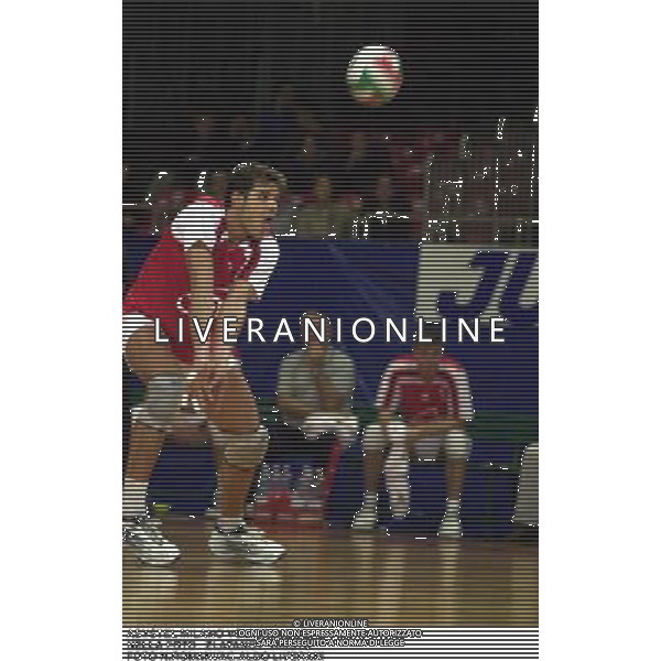 ASYSTEL MILANO VOLLEY 2000/01 NELLA FOTO ZLATANOV HRISTO FOTO N.ROMANI/AG.ALDO LIVERANI