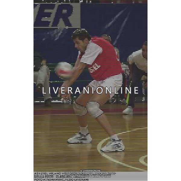 ASYSTEL MILANO VOLLEY 2000/01 NELLA FOTO ZLATANOV HRISTO FOTO N.ROMANI/AG.ALDO LIVERANI