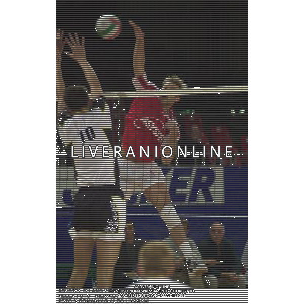 ASYSTEL MILANO VOLLEY 2000/01 NELLA FOTO MILINKOVIC MARCOS A. FOTO N.ROMANI/AG.ALDO LIVERANI