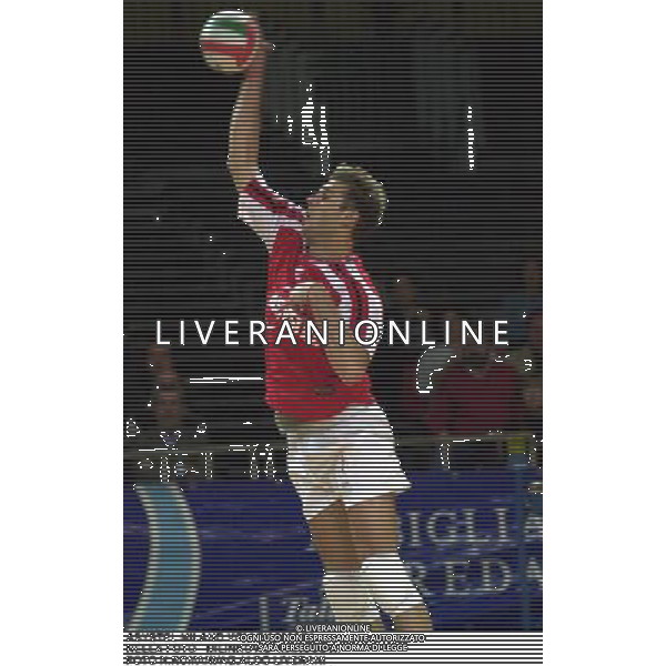 ASYSTEL MILANO VOLLEY 2000/01 NELLA FOTO MILINKOVIC MARCOS A. FOTO N.ROMANI/AG.ALDO LIVERANI