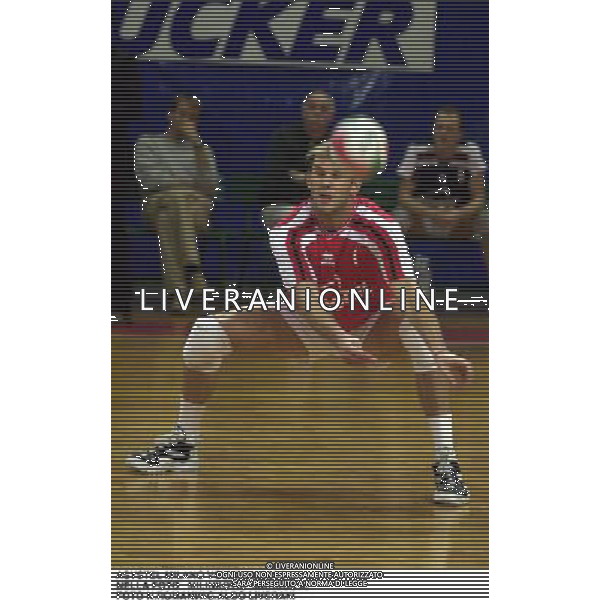 ASYSTEL MILANO VOLLEY 2000/01 NELLA FOTO MILINKOVIC MARCOS A. FOTO N.ROMANI/AG.ALDO LIVERANI