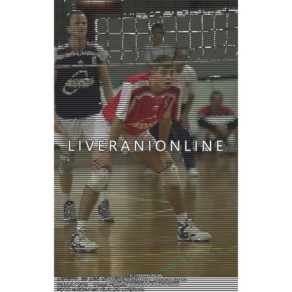 ASYSTEL MILANO VOLLEY 2000/01 NELLA FOTO COZZI PAOLO FOTO N.ROMANI/AG.ALDO LIVERANI