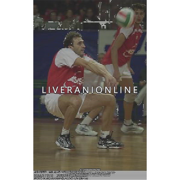 ASYSTEL MILANO VOLLEY 2000/01 NELLA FOTO BONORI PIERCARLO FOTO N.ROMANI/AG.ALDO LIVERANI