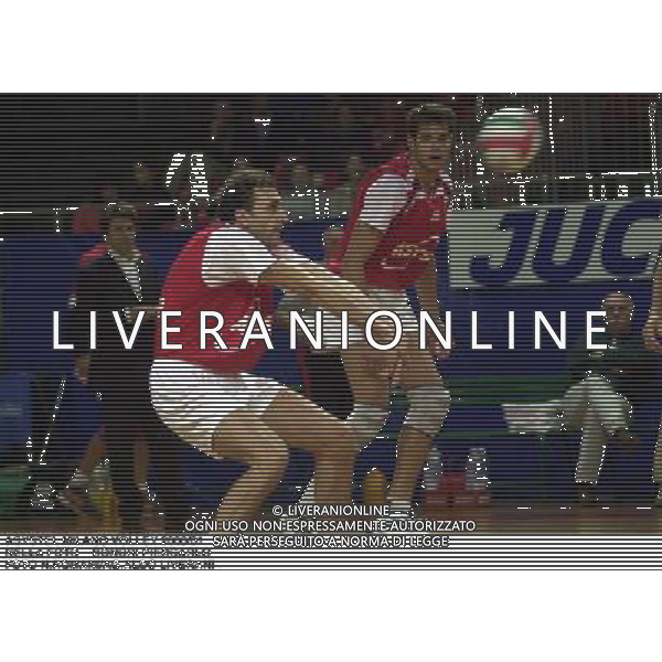 ASYSTEL MILANO VOLLEY 2000/01 NELLA FOTO BONORI PIERCARLO FOTO N.ROMANI/AG.ALDO LIVERANI