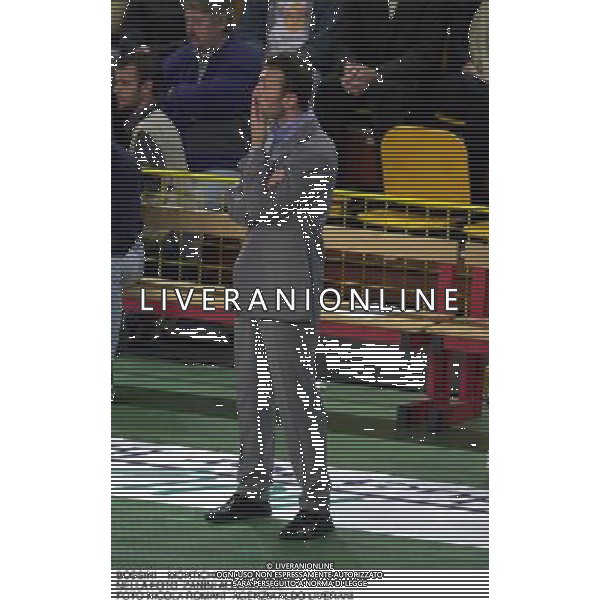 BOSSINI -MONTICHIARI 2000/2001 NELLA FOTO ZANINI ALLENATORE FOTO NICOLA ROMANI-AGENZIA ALDO LIVERANI