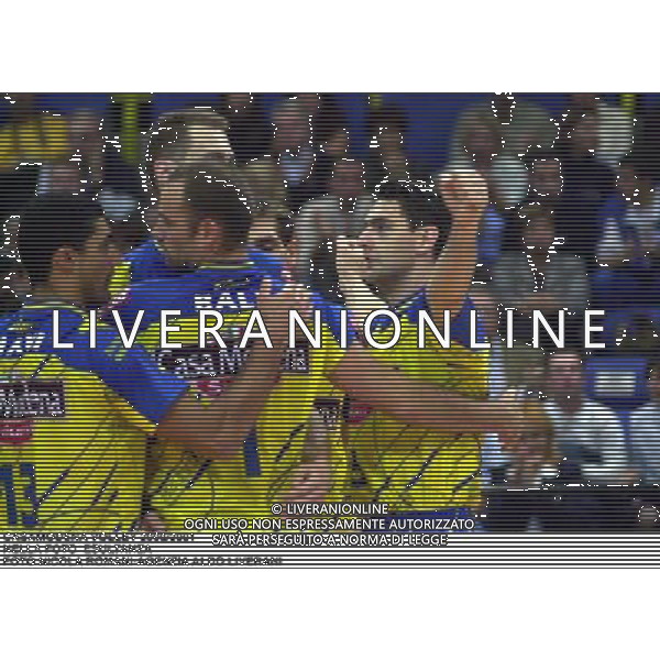 CASA MODENA VOLLEY 2000/2001 NELLA FOTO ESULTANZA FATO NICOLA ROMANI-AGENZIA ALDO LIVERANI