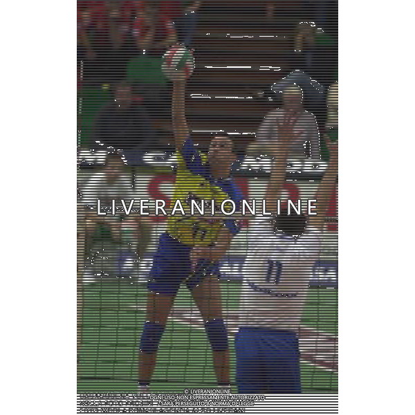 CASAMODENA VOLLEY 2000/2001 NELLA FOTO FROSINI ANDREA FOTO NICOLA ROMANI-AGENZIA ALDO LIVERANI
