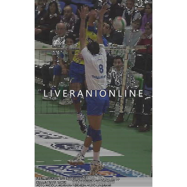 CASA MODENA VOLLEY 2000/2001 NELLA FOTO GIANI FATO NICOLA ROMANI-AGENZIA ALDO LIVERANI