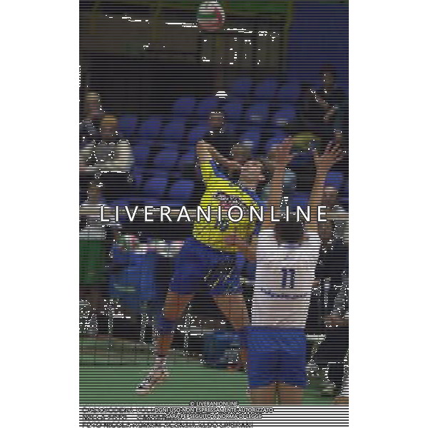 CASA MODENA VOLLEY 2000/2001 NELLA FOTO CANTAGALLI FATO NICOLA ROMANI-AGENZIA ALDO LIVERANI