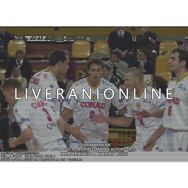 CONAD FORLI VOLLEY2000/2001 NELLA FOTO ESULTANZA FORLI FOTO NICOLA ROMANI-AGENZIA ALDO LIVERANI