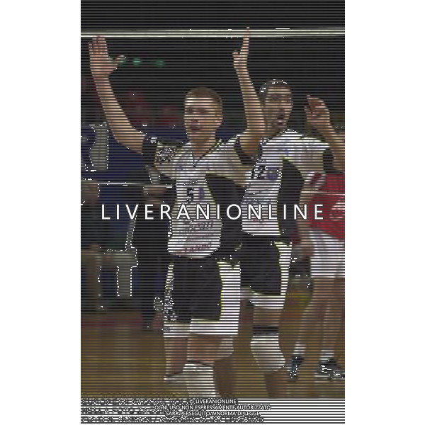 EUROPEAN PADOVA VOLEY 2000/2001 NELLA FOTO ZAGUMNY PAVEL FOTO N. ROMANI / AGENZIA ALDO LIVERANI