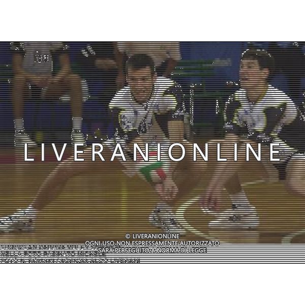 EUROPEAN PADOVA VOLEY 2000/2001 NELLA FOTO PASINATO MICHELE FOTO N. ROMANI / AGENZIA ALDO LIVERANI
