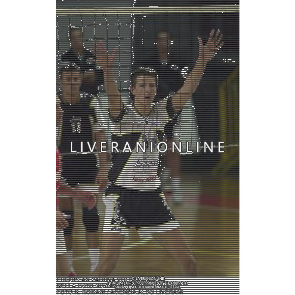 EUROPEAN PADOVA VOLEY 2000/2001 NELLA FOTO NOWAK MARCIN FOTO N. ROMANI / AGENZIA ALDO LIVERANI