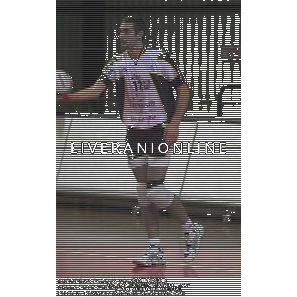 EUROPEAN PADOVA VOLEY 2000/2001 NELLA FOTO MORSUT LEONARDO FOTO N. ROMANI / AGENZIA ALDO LIVERANI