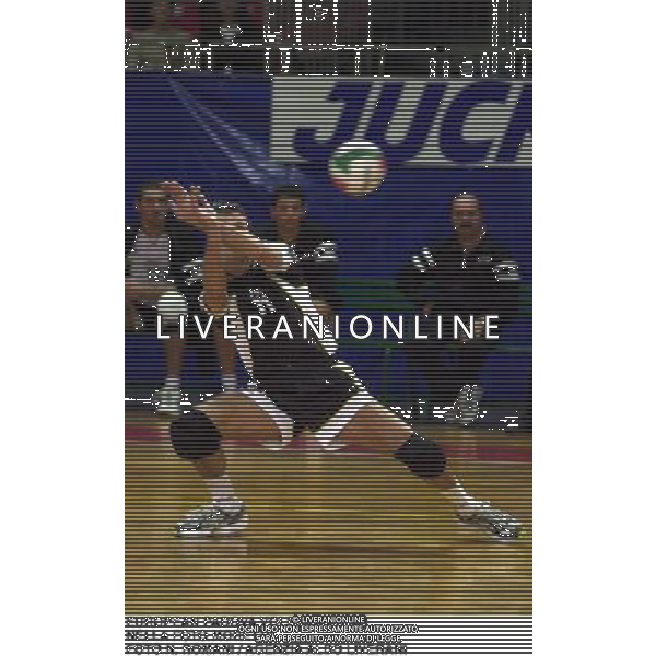 EUROPEAN PADOVA VOLEY 2000/2001 NELLA FOTO MORETTI FOTO N. ROMANI / AGENZIA ALDO LIVERANI