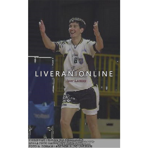 EUROPEAN PADOVA VOLEY 2000/2001 NELLA FOTO HARDY BENJAMIN KIRK FOTO N. ROMANI / AGENZIA ALDO LIVERANI