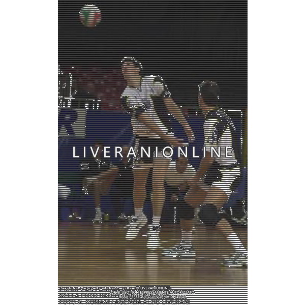 EUROPEAN PADOVA VOLEY 2000/2001 NELLA FOTO HARDY BENJAMIN KIRK FOTO N. ROMANI / AGENZIA ALDO LIVERANI