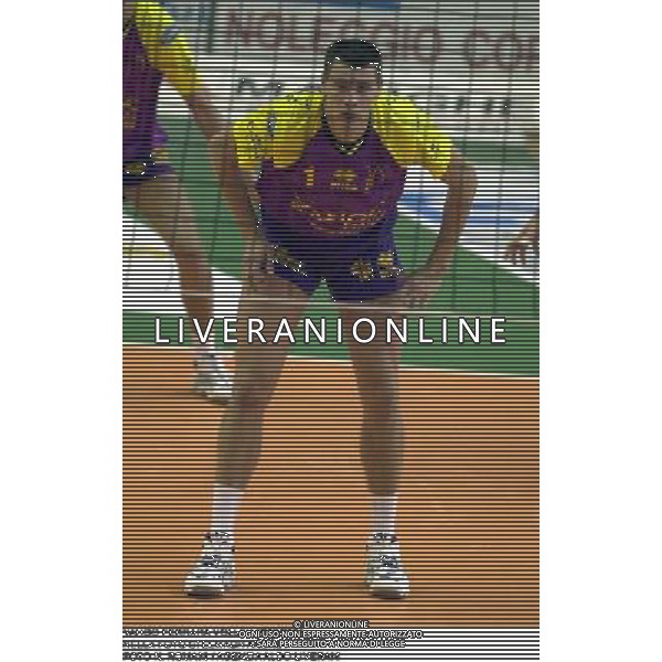 YAHOO FERRARA VOLLEY 2000/2001 NELLA FOTO STELMACH ANDREY FOTO N. ROMANI / AGENZIA ALDO LIVERANI