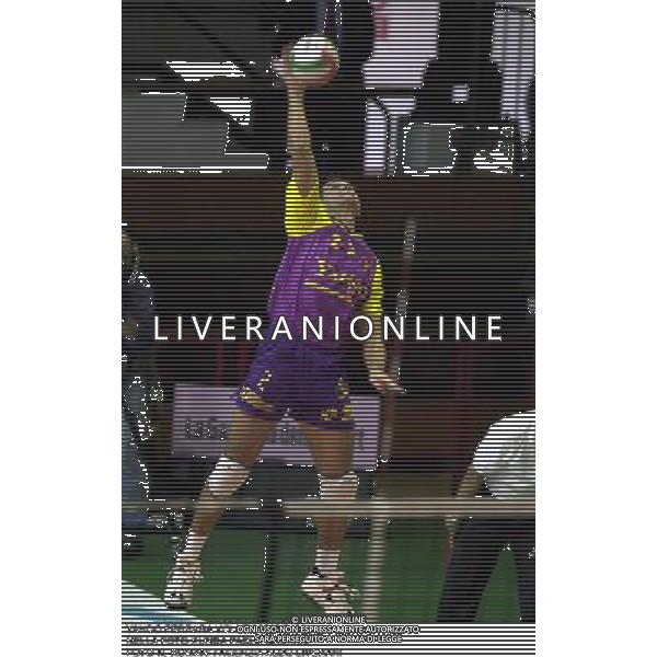 YAHOO FERRARA VOLLEY 2000/2001 NELLA FOTO KUNDA PABLO GABRIEL FOTO N. ROMANI / AGENZIA ALDO LIVERANI