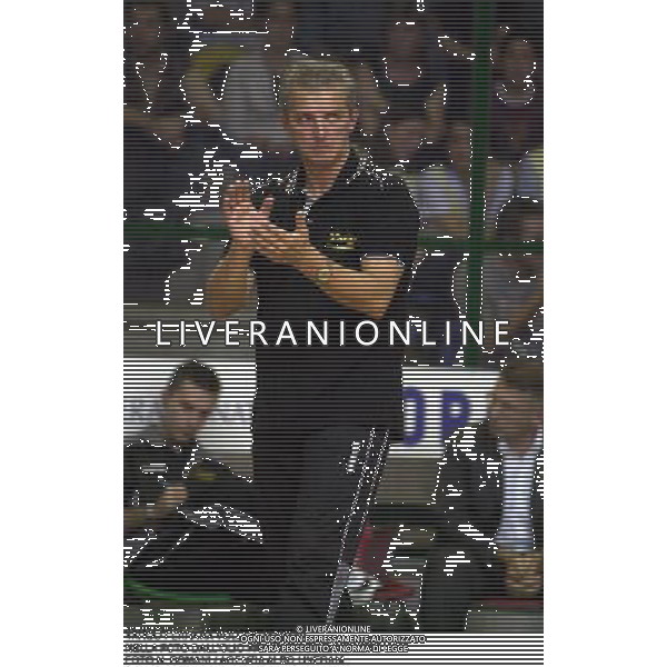 YAHOO FERRARA VOLLEY 2000/2001 NELLA FOTO DALL\'OLIO FRANCESCO ALLENATORE FOTO N. ROMANI / AGENZIA ALDO LIVERANI