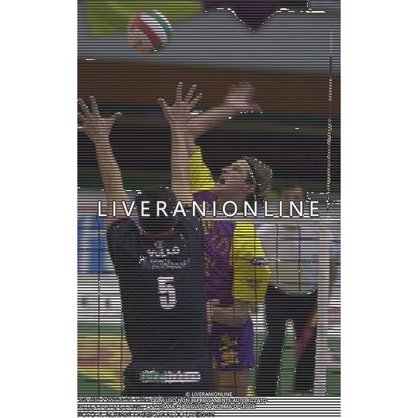 YAHOO FERRARA VOLLEY 2000/2001 NELLA FOTO CERNIC MATEJ FOTO N. ROMANI / AGENZIA ALDO LIVERANI