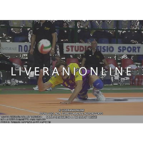 YAHOO FERRARA VOLLEY 2000/2001 NELLA FOTO CUMINETTI JUAN CARLOS FOTO N. ROMANI / AGENZIA ALDO LIVERANI