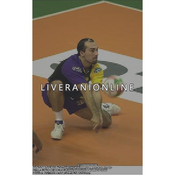 YAHOO FERRARA VOLLEY 2000/2001 NELLA FOTO CECCHIN ROBERTO FOTO N. ROMANI / AGENZIA ALDO LIVERANI