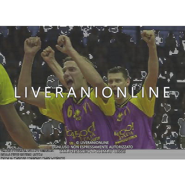 YAHOO FERRARA VOLLEY 2000/2001 NELLA FOTO CERNIC MATEJ FOTO N. ROMANI / AGENZIA ALDO LIVERANI