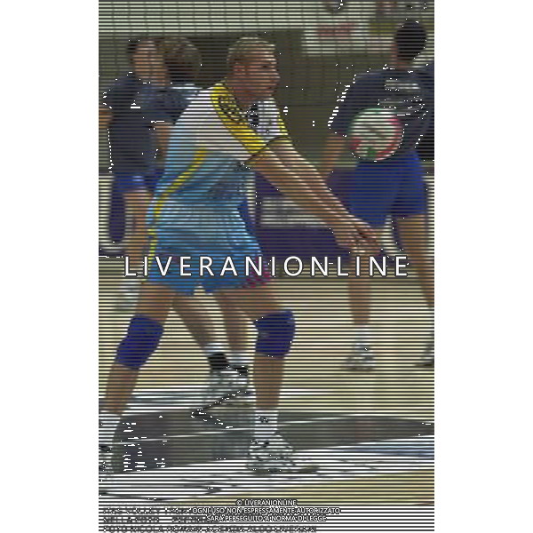 ITAS TRENTO VOLLEI 2000/2001 NELLA FOTO PECORARI FOTO NICOLA ROMANI-AGENZIA ALDO LIVERANI