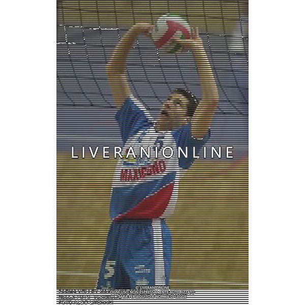 PARMA VOLLEY MAXICONO 2000/2001 NELLA FOTO VERMIGLIO FOTO NICOLA ROMANI -AGENZIA ALDO LIVERANI