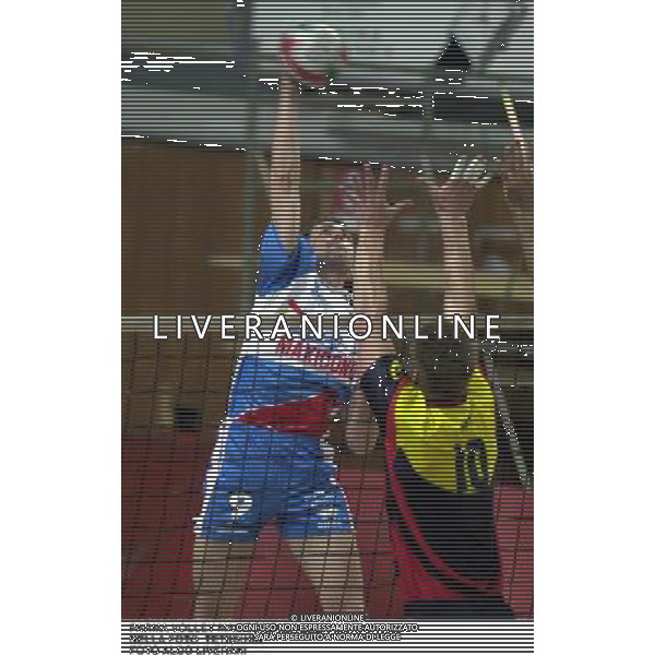 PARMA VOLLEY MAXICONO 2000/2001 NELLA FOTO TETIUKHIN FOTO NICOLA ROMANI -AGENZIA ALDO LIVERANI