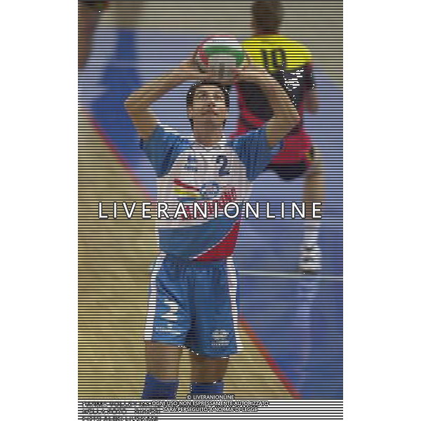 PARMA VOLLEY MAXICONO 2000/2001 NELLA FOTO RINIERI FOTO NICOLA ROMANI -AGENZIA ALDO LIVERANI
