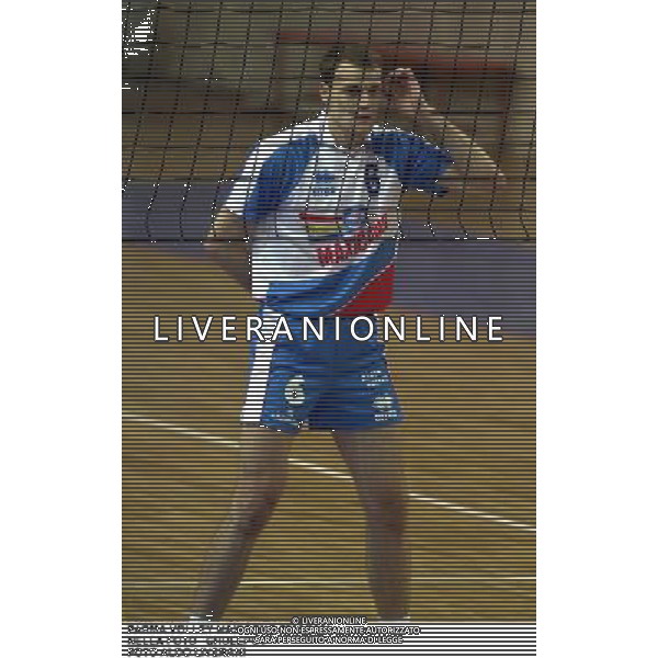 PARMA VOLLEY MAXICONO 2000/2001 NELLA FOTO CHULEPOV FOTO NICOLA ROMANI -AGENZIA ALDO LIVERANI