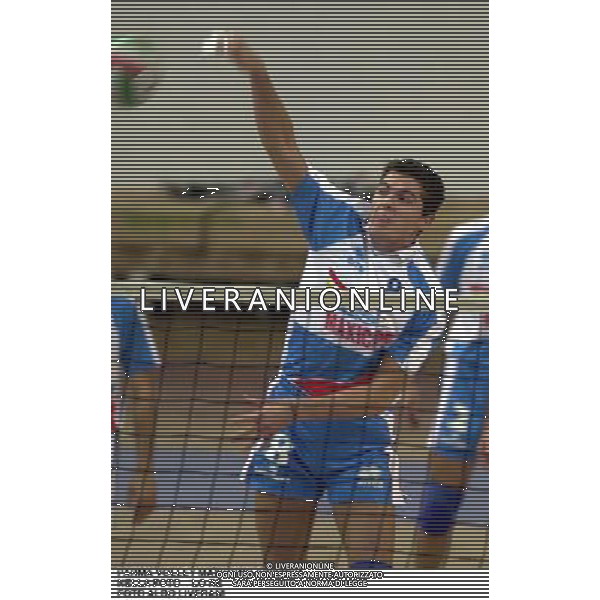 PARMA VOLLEY MAXICONO 2000/2001 NELLA FOTO LO RE FOTO NICOLA ROMANI -AGENZIA ALDO LIVERANI