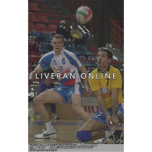 PARMA VOLLEY MAXICONO 2000/2001 NELLA FOTO CHULEPOV-DIZ FOTO NICOLA ROMANI -AGENZIA ALDO LIVERANI
