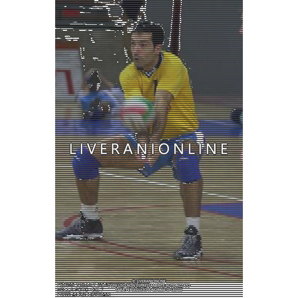 PARMA VOLLEY MAXICONO 2000/2001 NELLA FOTO DIZ FOTO NICOLA ROMANI -AGENZIA ALDO LIVERANI