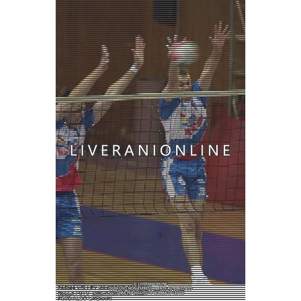 PARMA VOLLEY MAXICONO 2000/2001 NELLA FOTO DINEIKHIN-CHUPOLEV FOTO NICOLA ROMANI -AGENZIA ALDO LIVERANI