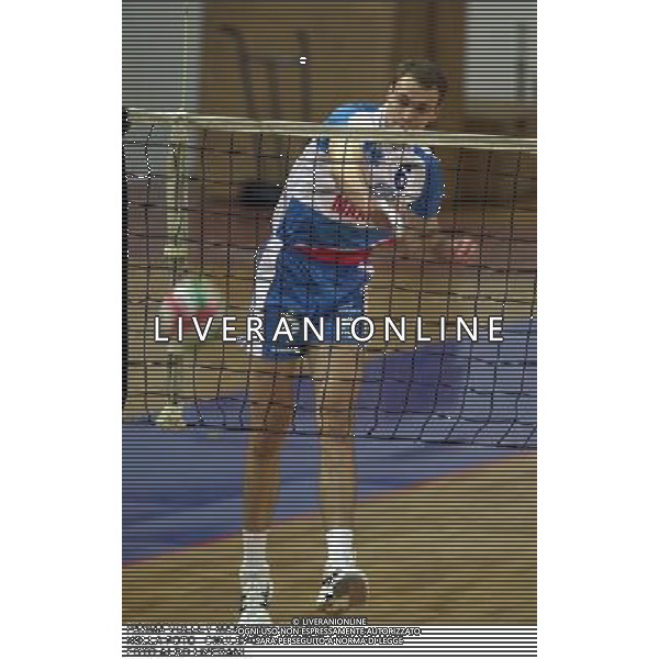 PARMA VOLLEY MAXICONO 2000/2001 NELLA FOTO CHULEPOV FOTO NICOLA ROMANI -AGENZIA ALDO LIVERANI