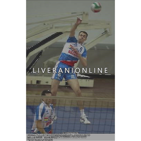 PARMA VOLLEY MAXICONO 2000/2001 NELLA FOTO CHULEPOV FOTO NICOLA ROMANI -AGENZIA ALDO LIVERANI