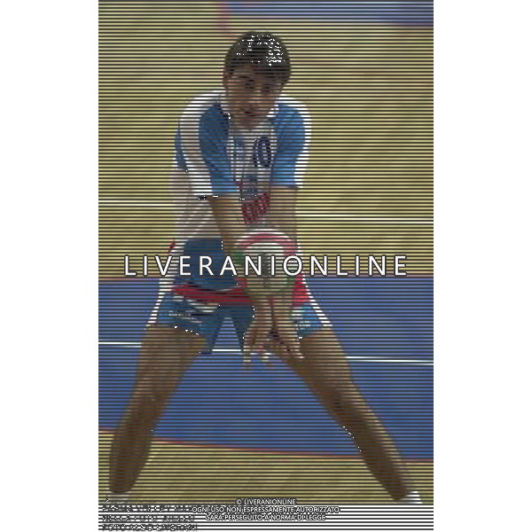 PARMA VOLLEY MAXICONO 2000/2001 NELLA FOTO AIELLO FOTO NICOLA ROMANI -AGENZIA ALDO LIVERANI