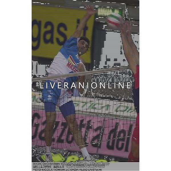 MAXICONO PARMA VOLLEY 2000/2001 NELLA FOTO AIELLO FOTO NICOLA ROMANI-AGENZIA ALDO LIVERANI