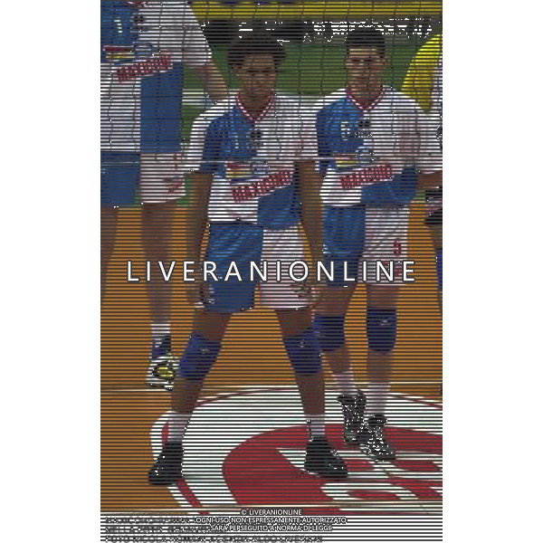 MAXICONO PARMA VOLLEY 2000/2001 NELLA FOTO GRANVORKA FOTO NICOLA ROMANI-AGENZIA ALDO LIVERANI