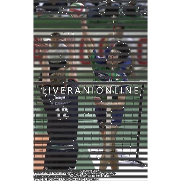 FORD ROMA VOLLEY 2000/2001 NELLA FOTO SARACENI GIANLUCA FOTO N. ROMANI / AGENZIA ALDO LIVERANI