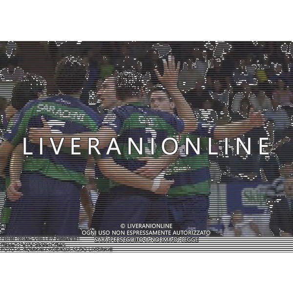 FORD ROMA VOLLEY 2000/2001 NELLA FOTO ESULTANZA FOTO N. ROMANI / AGENZIA ALDO LIVERANI
