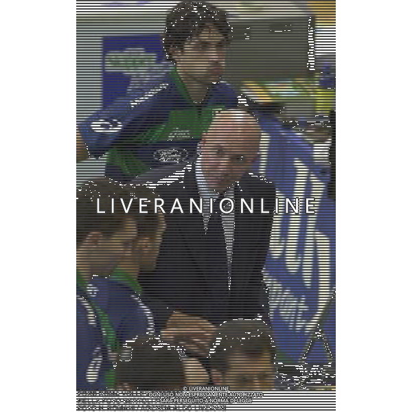 FORD ROMA VOLLEY 2000/2001 NELLA FOTO BERTOLI FRANCO ALLENATORE FOTO N. ROMANI / AGENZIA ALDO LIVERANI