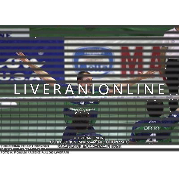 FORD ROMA VOLLEY 2000/2001 NELLA FOTO BRACCI MARCO FOTO N. ROMANI / AGENZIA ALDO LIVERANI