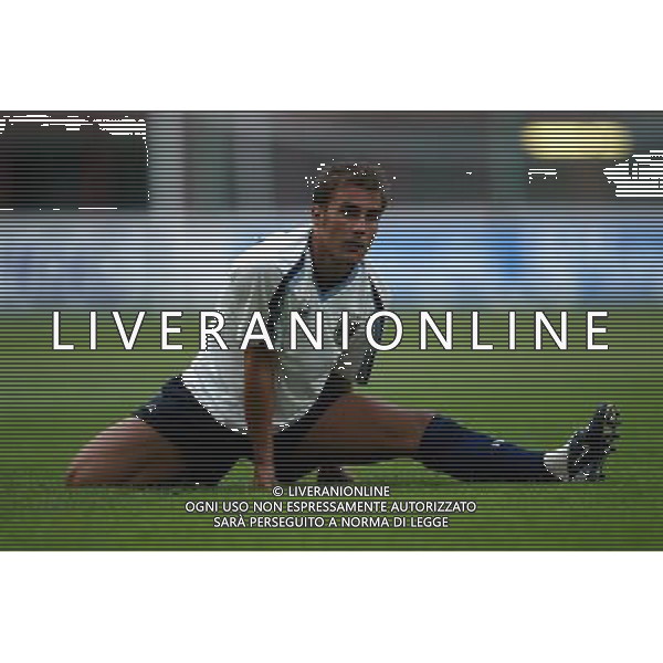 MILANO 18/08/03 STADIO MEAZZA ALLENAMENTO ITALIA NELLA FOTO FABIO CANNAVARO FOTO NERI BAGNAI/AG. ALDO LIVERANI